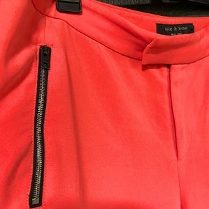 Beautiful salmon Rag & Bone cuffed trousers size 12 great condition